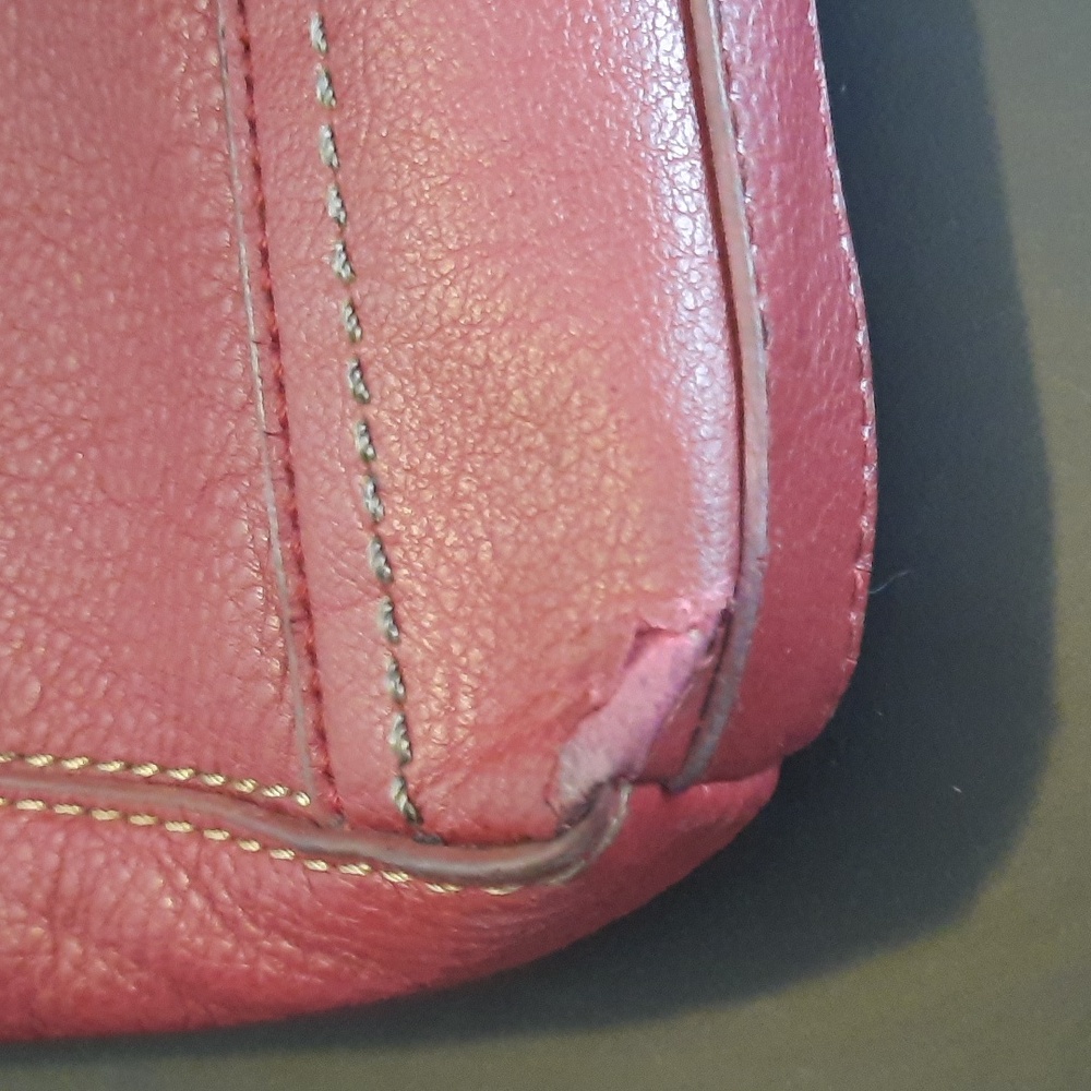 Leather Burgundy The Sak Bag - Picture 11 of 12